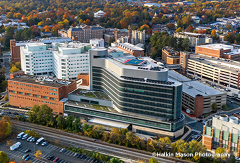 Recently expanded emergency room services at UVA Health.