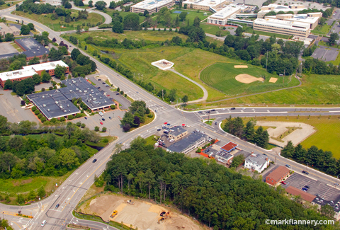 Middlesex Turnpike in Burlington, Massachusetts.