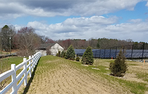 Plan of the Tobacco Valley solar facility in Simsbury, Connecticut. 