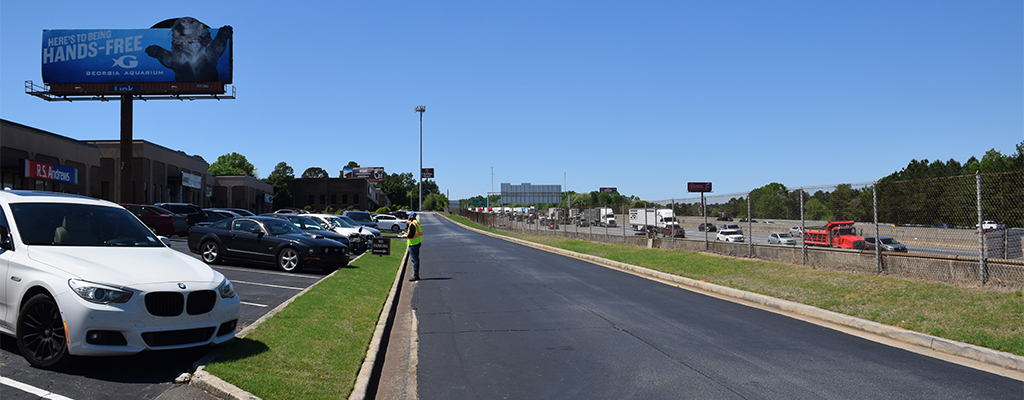 A stretch of Interstate 285 in Georgia. 